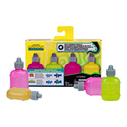 Minions 3 Ultimate Fart Blaster Refill 4 Pack