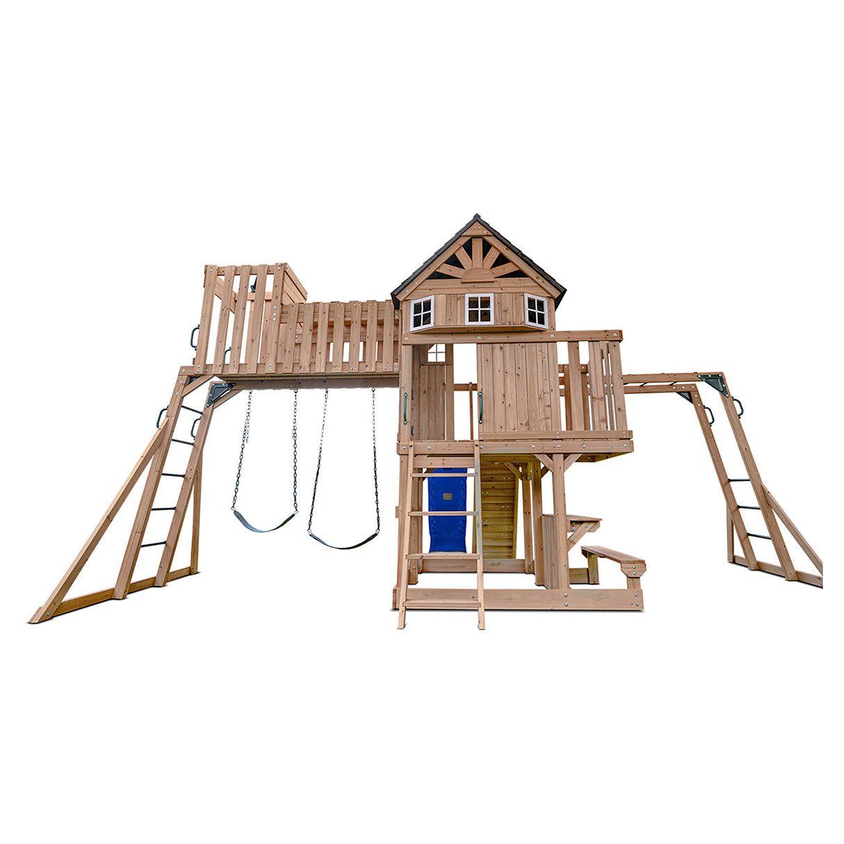 Lifespan Kids Kensington Play Centre Set with 2.2m Blue Slide