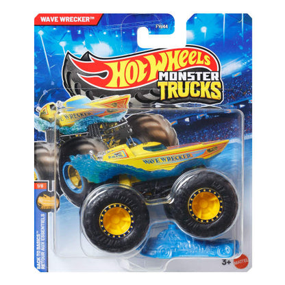 Hot Wheels  Monster Truck 1:64 Diecast Wave Wrecker