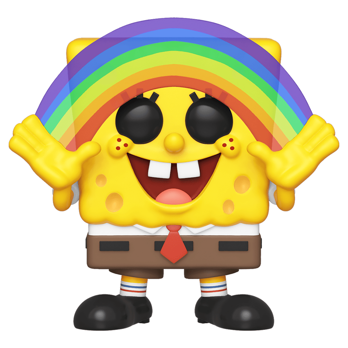 Funko SpongeBob Squarepants - SpongeBob Squarepants with Rainbow Pop! Vinyl Figure