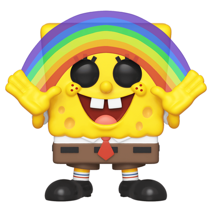 Funko SpongeBob Squarepants - SpongeBob Squarepants with Rainbow Pop! Vinyl Figure