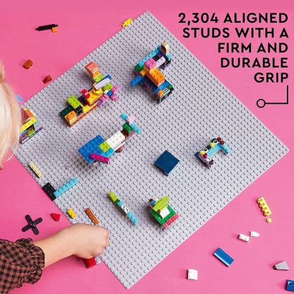 LEGO Classic Grey Baseplate 11024