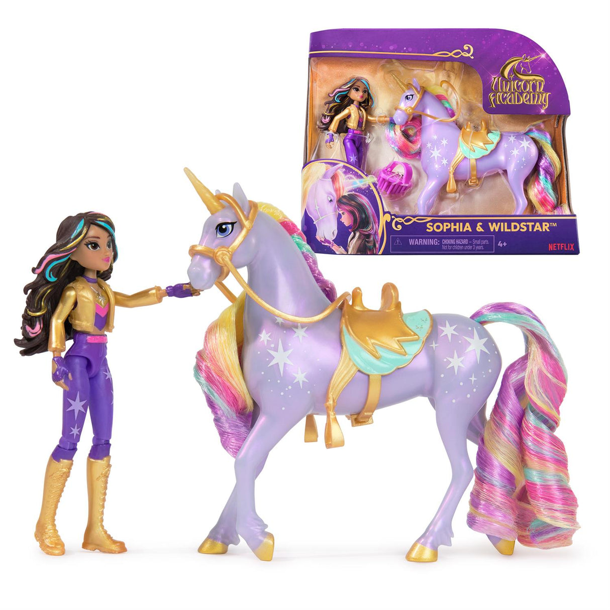 Unicorn Academy Small Doll Sophia & Wildstar