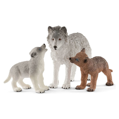 Schleich Wolf Mother with Pups