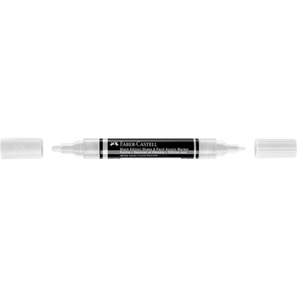 Faber-Castell Black Edition Acrylic Shake & Paint Marker White