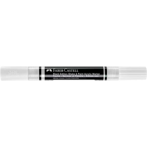 Faber-Castell Black Edition Acrylic Shake & Paint Marker White