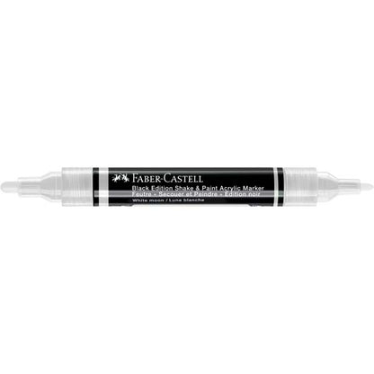 Faber-Castell Black Edition Acrylic Shake & Paint Marker White