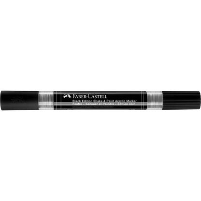 Faber-Castell Black Edition Acrylic Shake & Paint Marker Black
