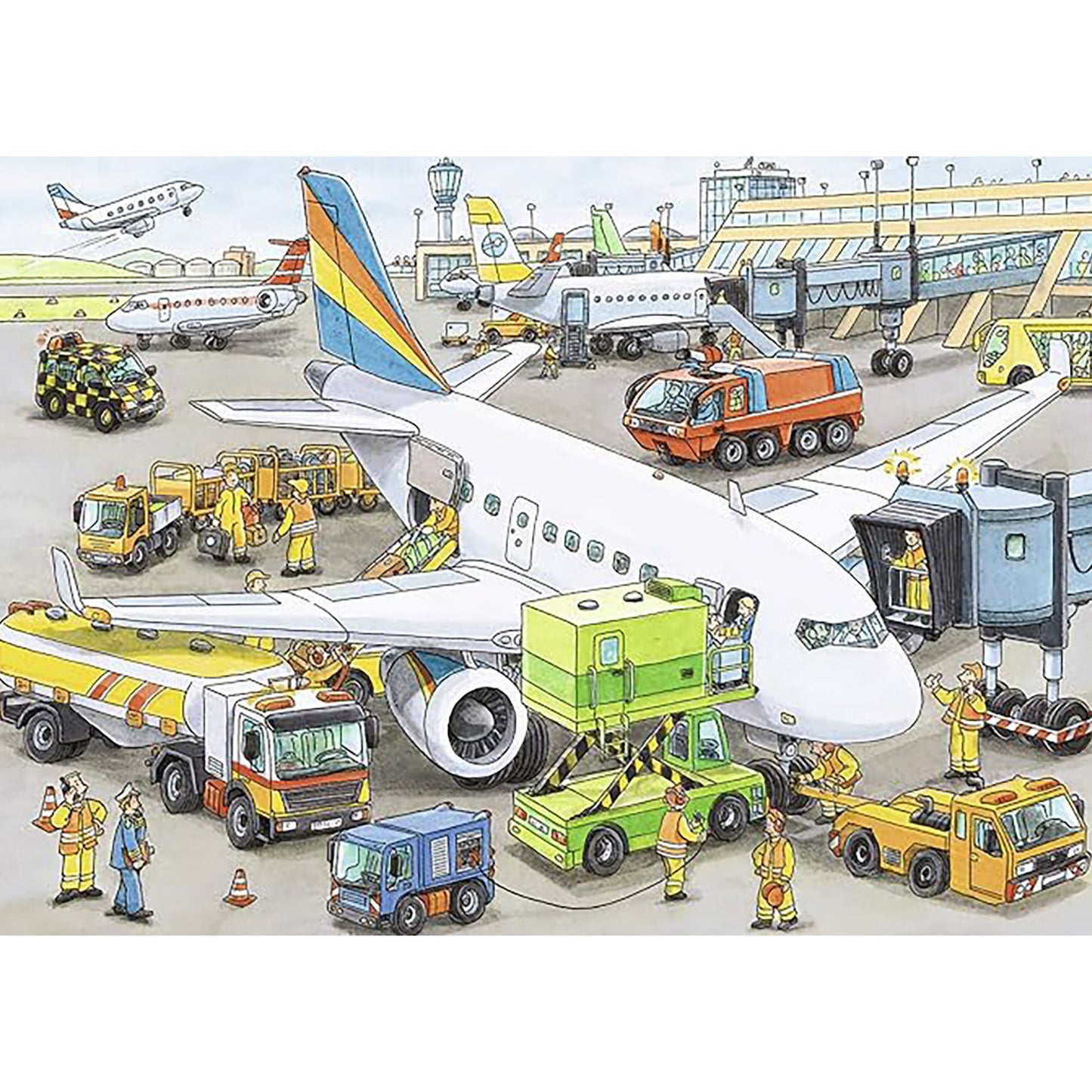 Ravensburger Busy Airport Jigsaw Puzzle (35 pieces)