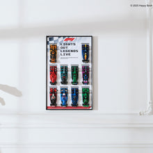 Decorative Wall Mount Frame For LEGO® Formula 1™ Collector's Pack 66802(With LED) - Style C
