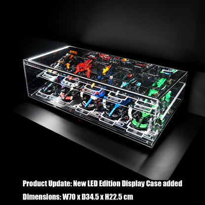 LED Display Case For LEGO® Speed Champions F1 cars