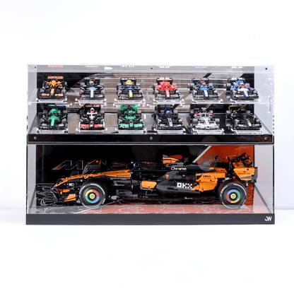 LED Display Case For LEGO® Speed Champions F1 cars