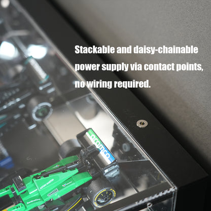 LED Display Case For LEGO® Speed Champions F1 cars