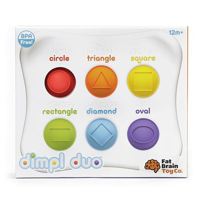 Fat Brain Dimpl Duo Tactile Pop Fidget Game