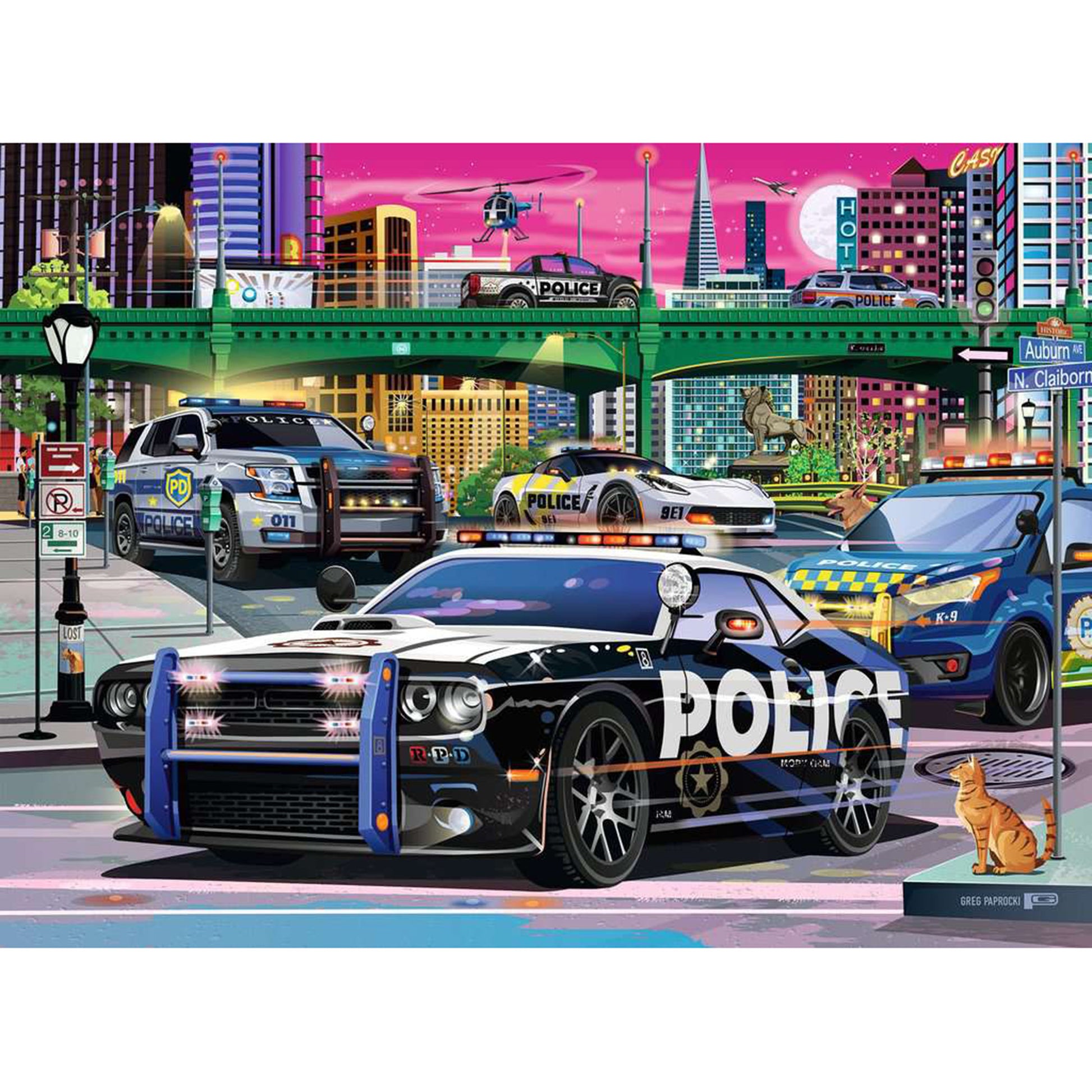 Ravensburger Police on Patrol Puzzles (150 pieces)