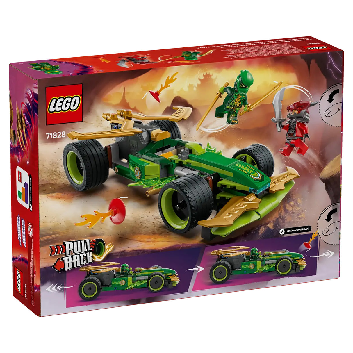 LEGO Ninjago Lloyd's Pull-Back Race Car 71828