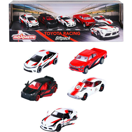 Majorette Toyota Racing 5pce Gift Pack