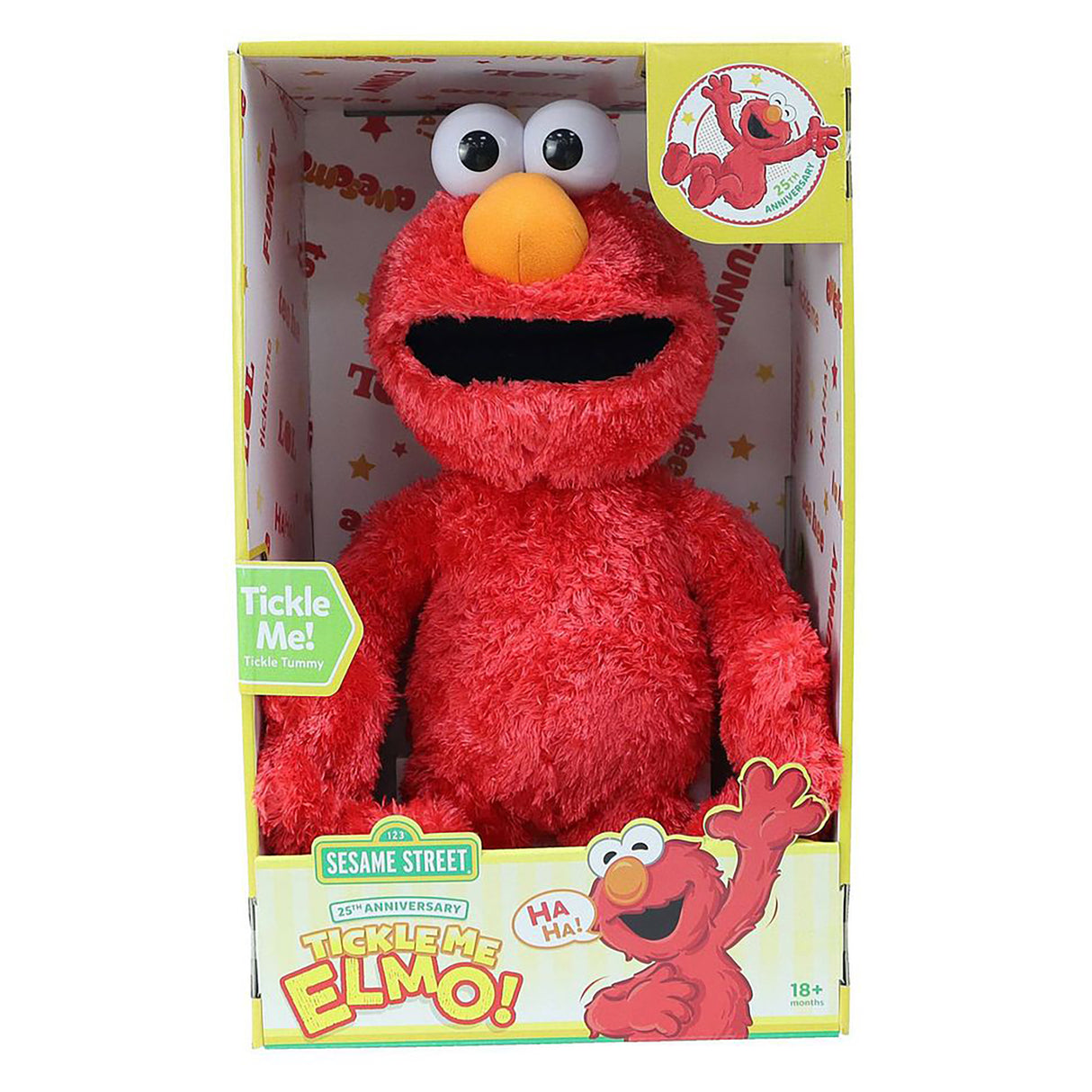 Sesame Street 25th Anniversary Tickle Me Elmo