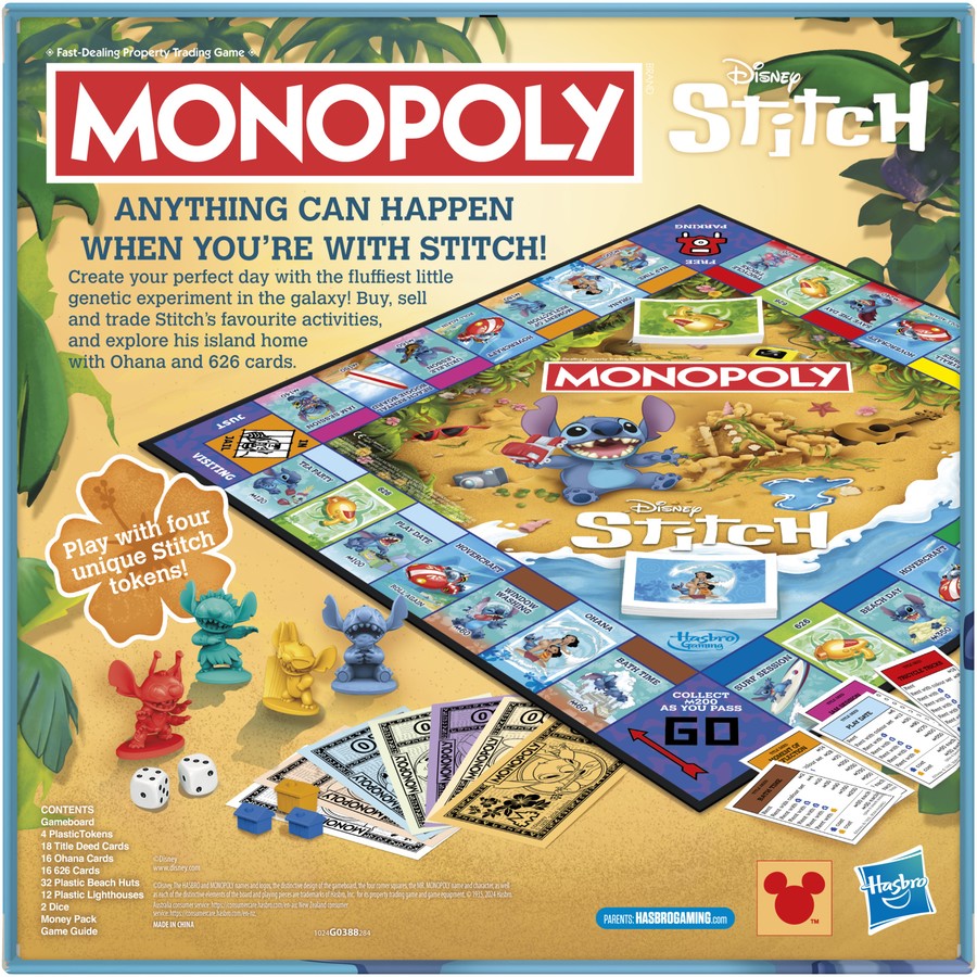 Monopoly Stitch Board Game