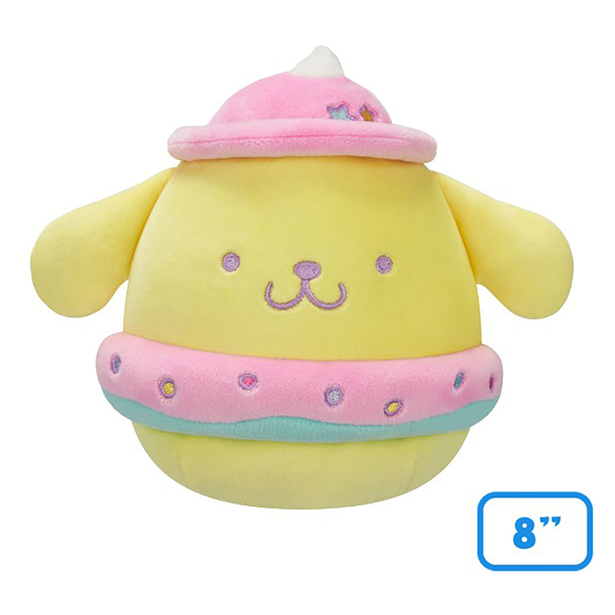 Squishmallows Hello Kitty Dreamland PomPomPurin 8"  Plush