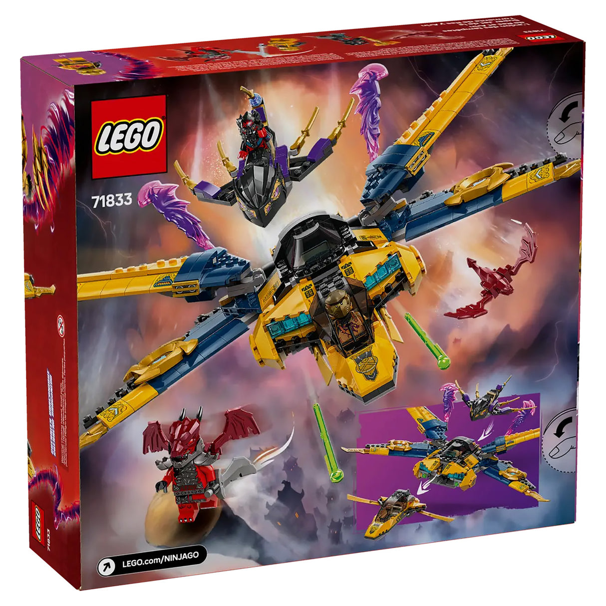 LEGO Ninjago Ras and Arin's Super Storm Jet 71833