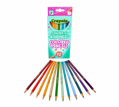 Crayola 12pc Colors of Kindness Colored Pencils