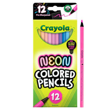 Crayola 12pc Neon Colored Pencils