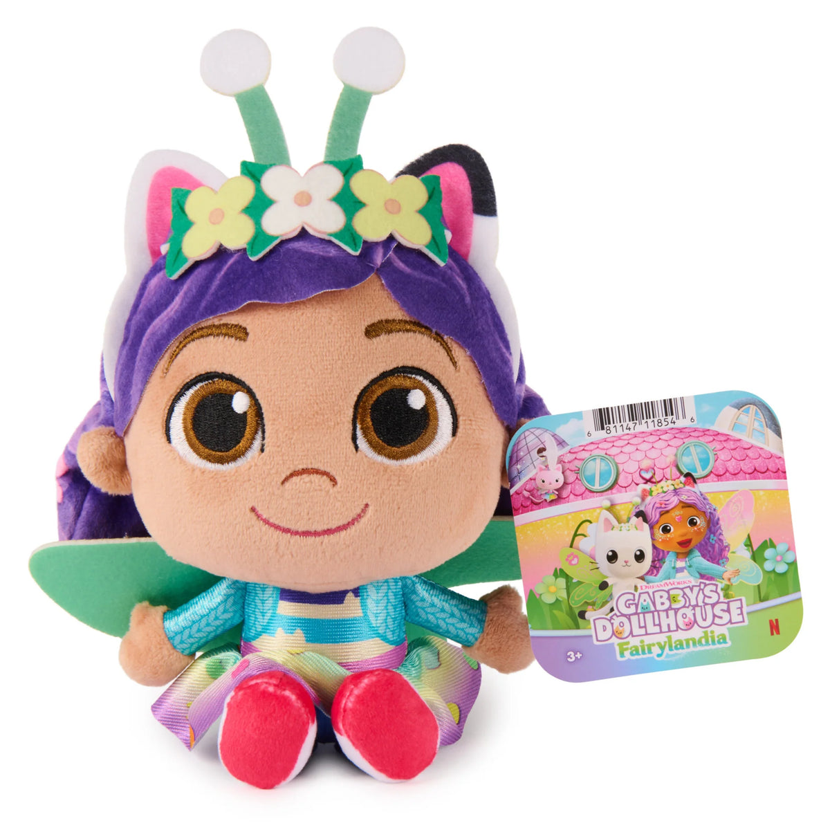 Gabby's Dollhouse Fairylandia Basic Plush Gabby