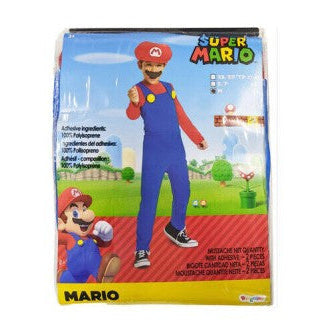 Nintendo Mario Fancy Dress Costume 7-8 years
