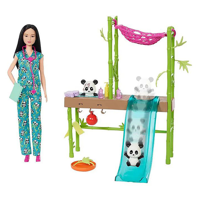 Barbie You Can Be Pandas Rescue Doll Multicolour