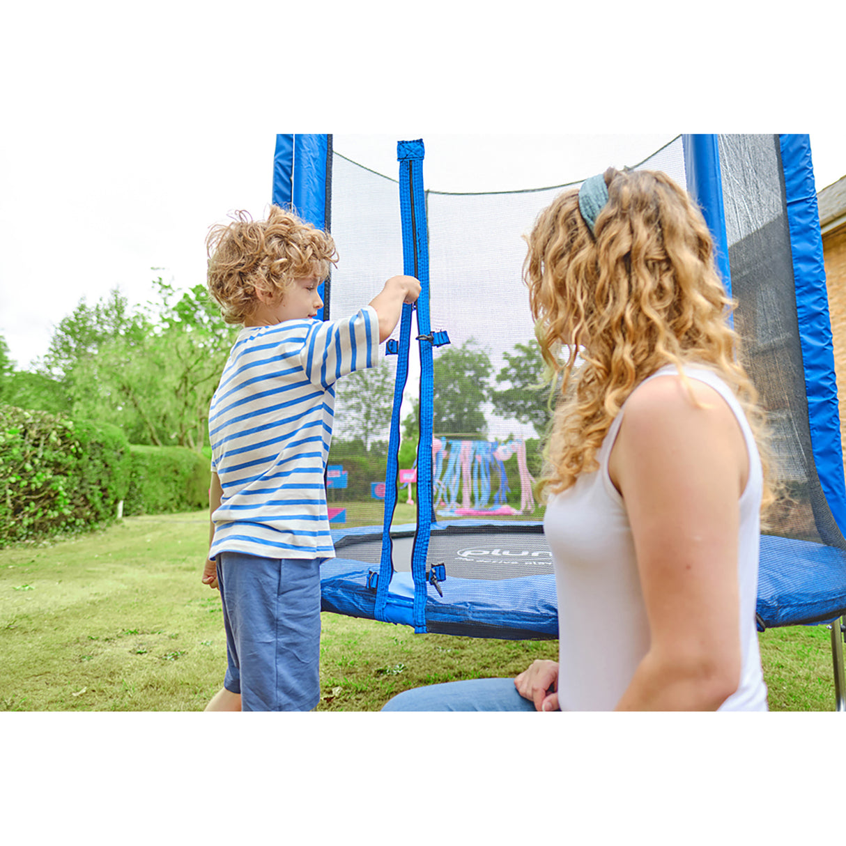 Plum Junior Trampoline, Blue (6 ft)