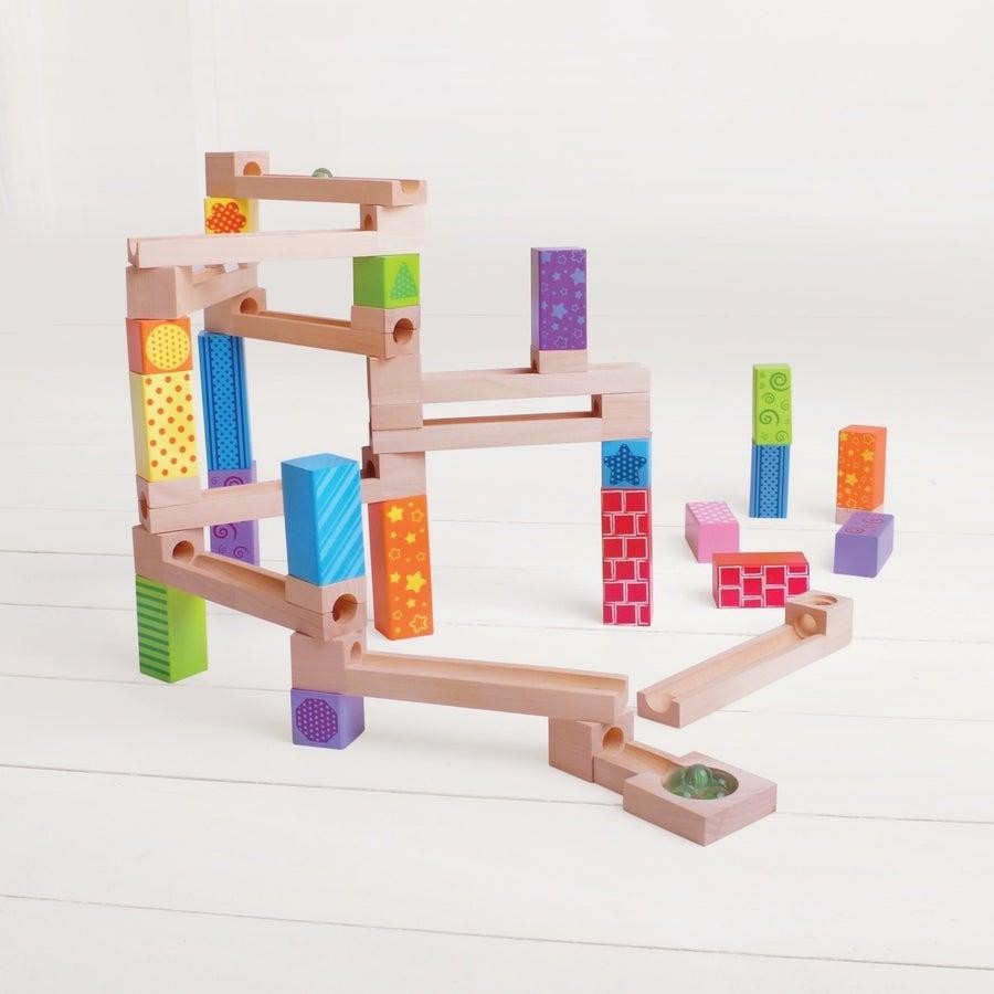 Bigjigs Toys Marble Run 47 pieces