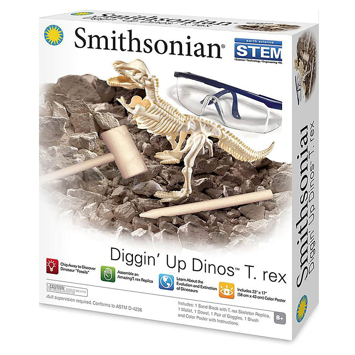 Smithsonian Diggin' Up Dinos T. Rex Excavation Kit