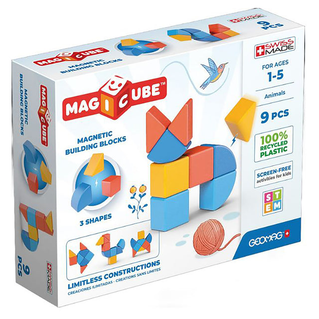 Geomag Magicubes Shapes Recycled (9 pieces)