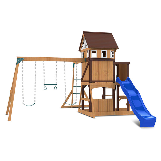 Lifespan Kids Meer Brook Play Centre Set with 2.2m Blue Slide