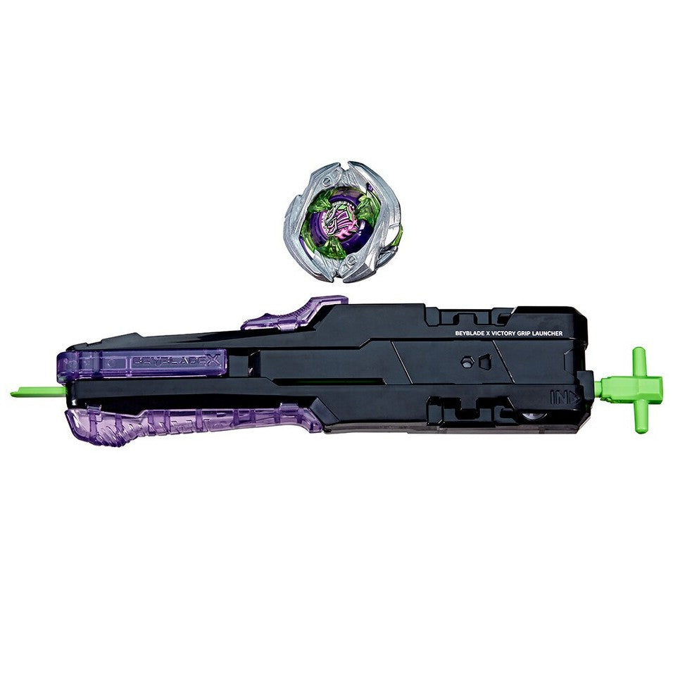 Beyblade X Victory Grip Launcher Set Saber Samurai 2-70L