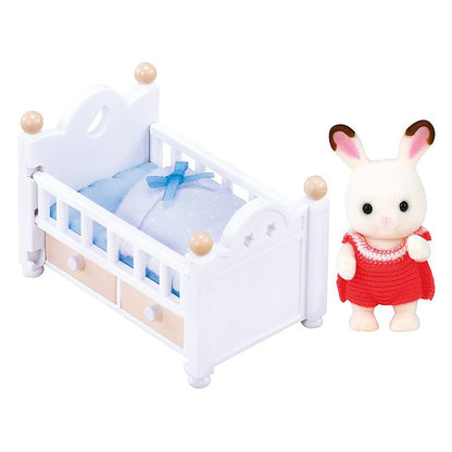 Sylvanian Families Chocolate Rabbit Baby Set