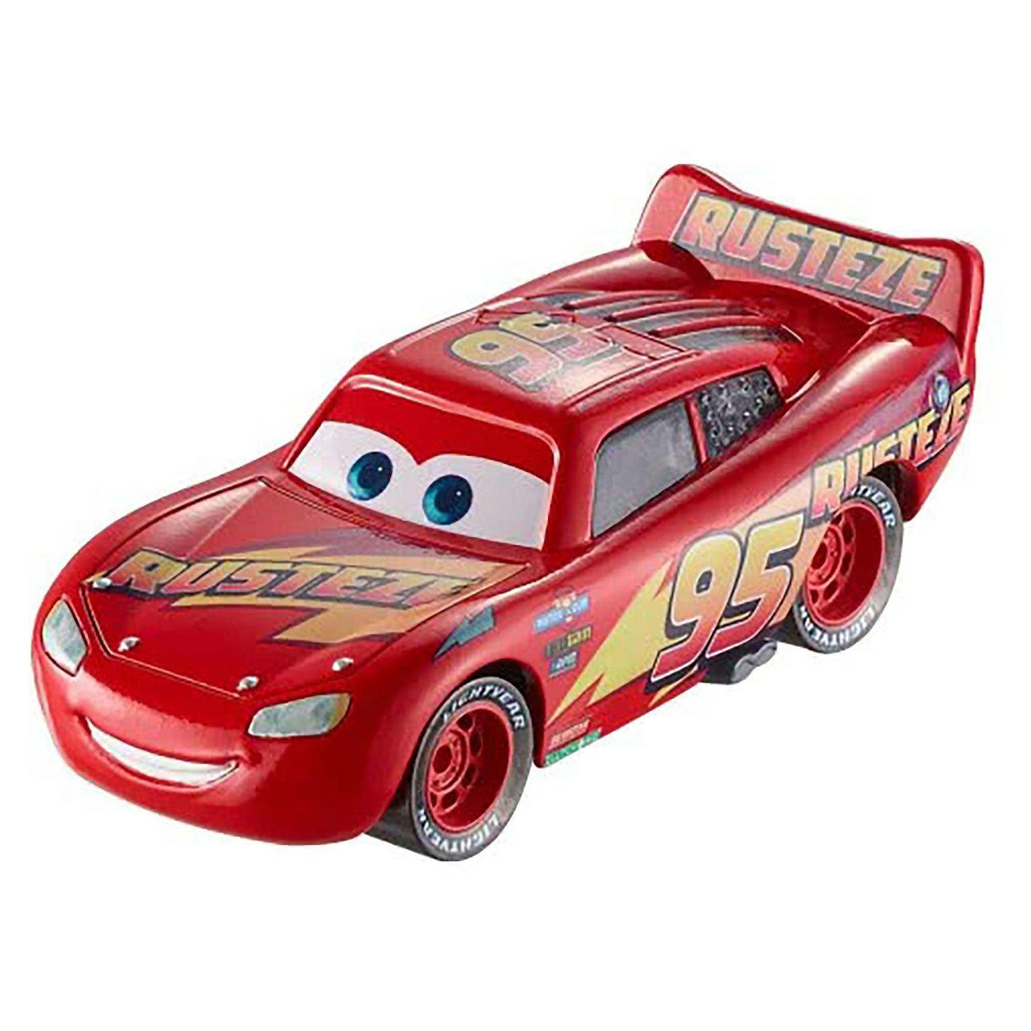 Pixar Cars 1:55 Rusteze Lightning McQueen