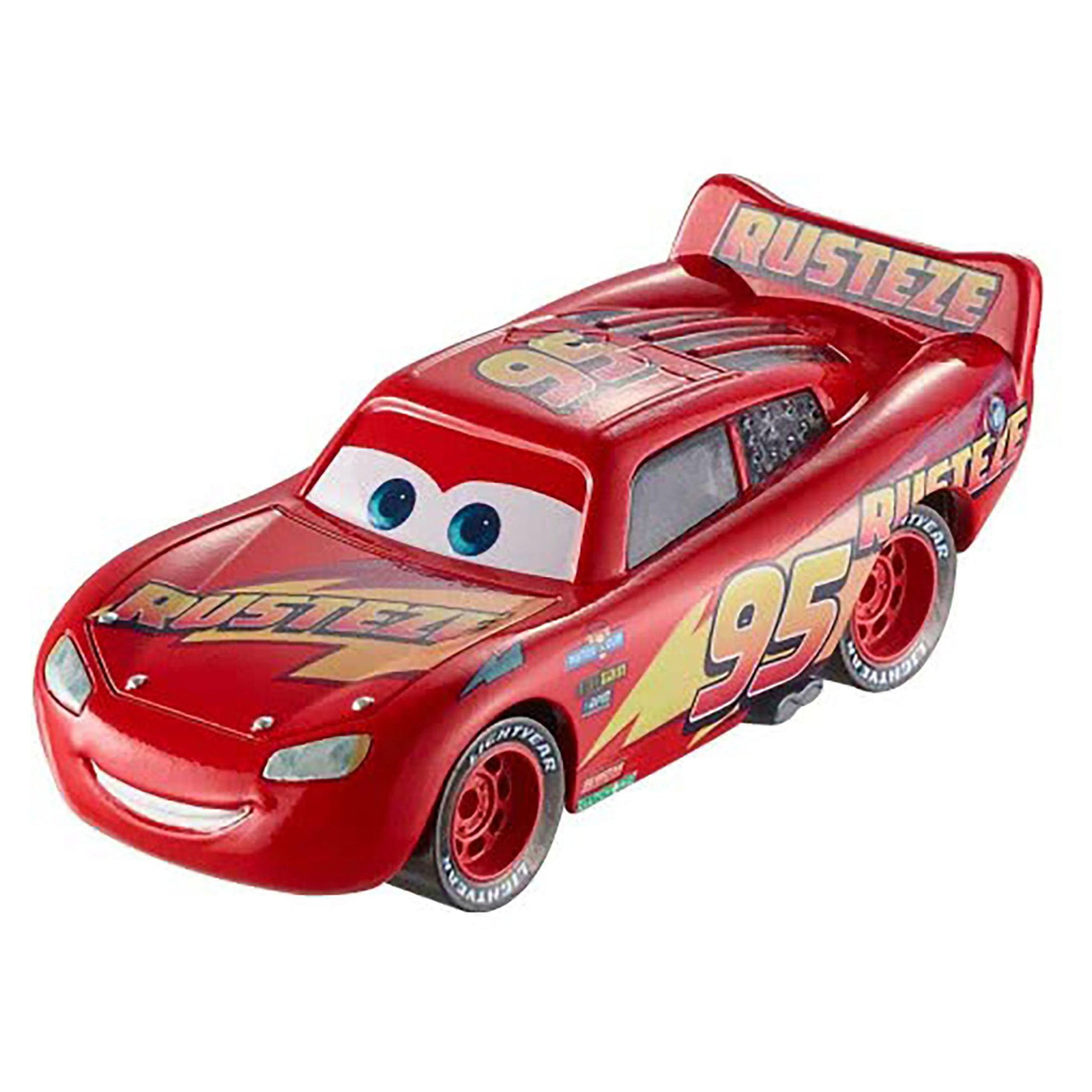 Pixar Cars 1:55 Rusteze Lightning McQueen
