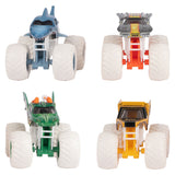 Monster Jam 1:64 4 Pack White Out Theme