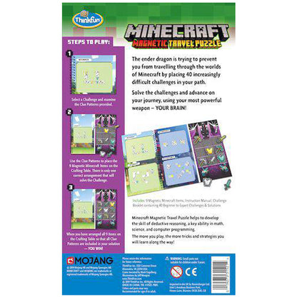 ThinkFun Minecraft Magnetic Travel Puzzle
