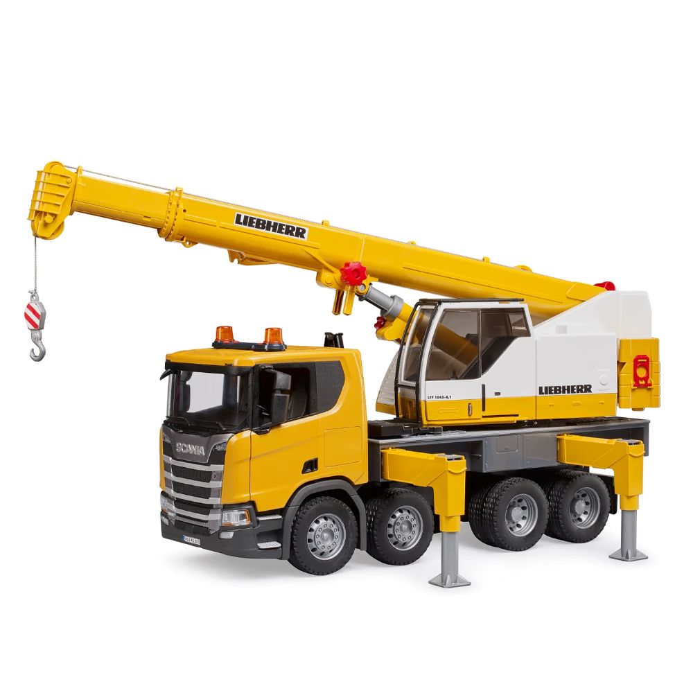 Bruder Scania 1:16 Super 560R Liebherr Crane Truck