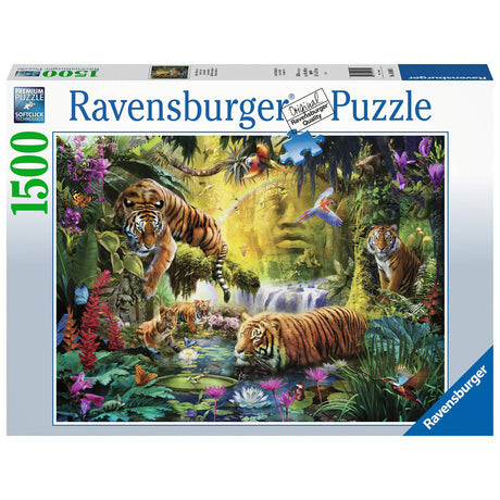 Ravensburger Tranquil Tigers 1500 pieces