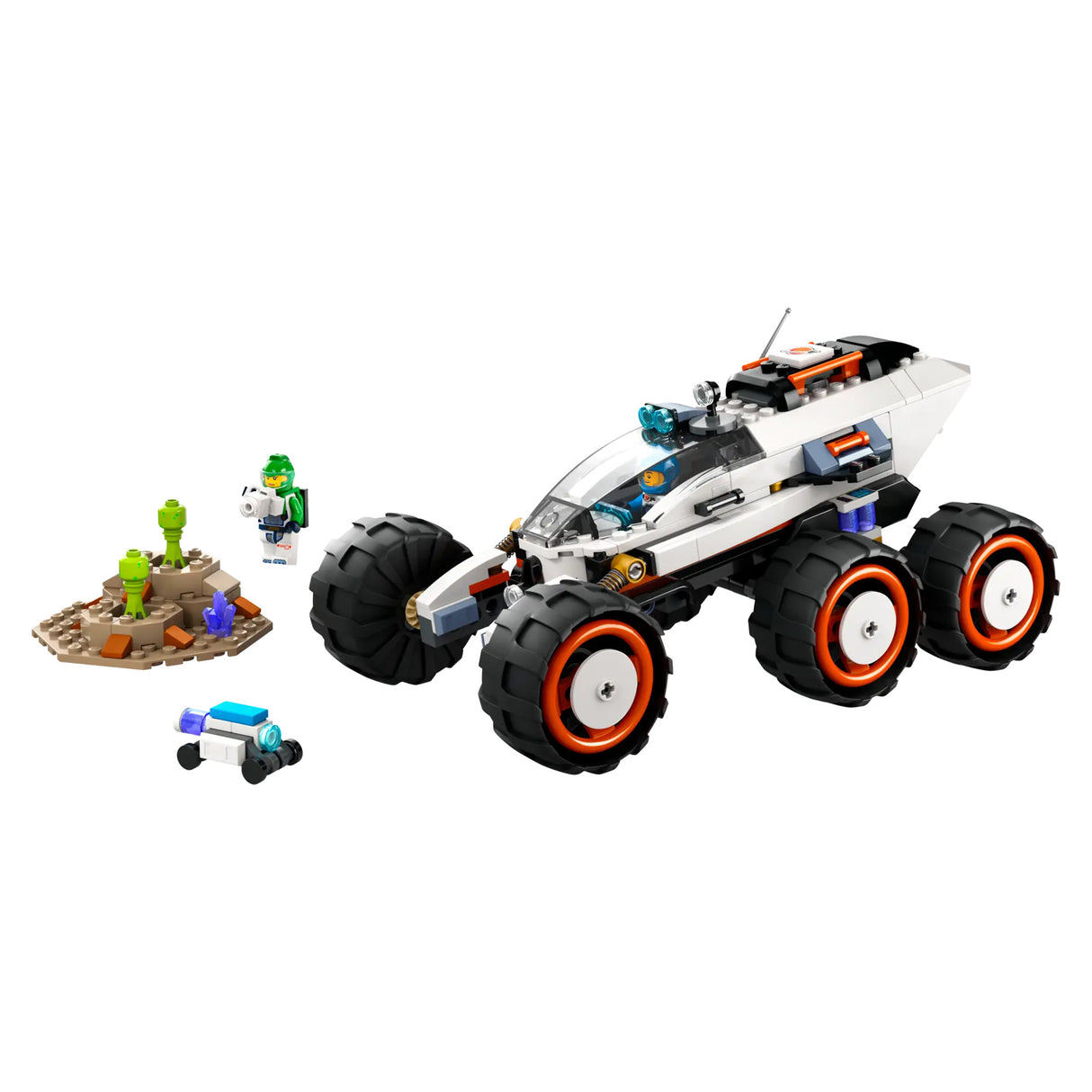 LEGO City Space Explorer Rover and Alien Life 60431, (311-pieces)