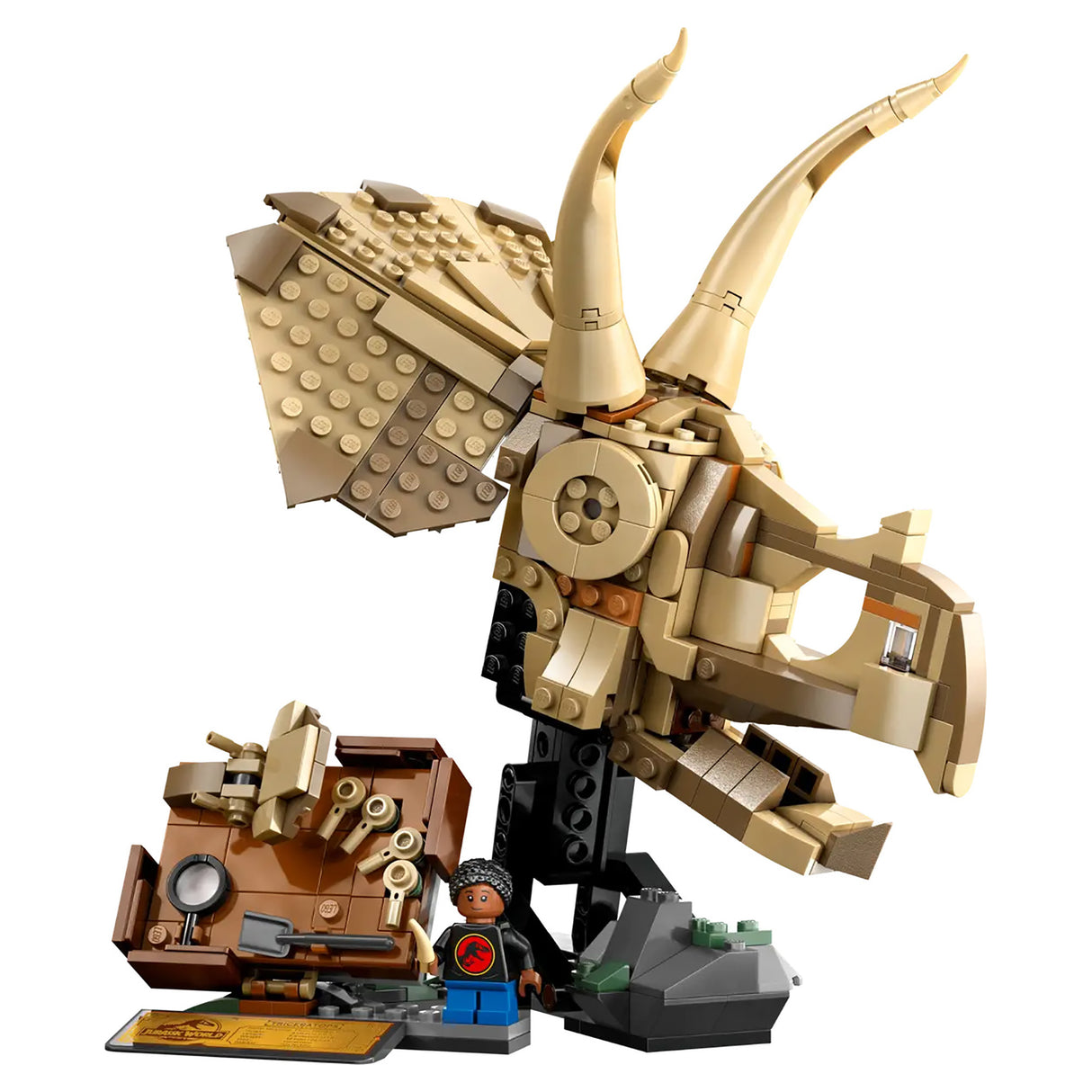 LEGO Jurassic World Dinosaur Fossils Triceratops Skull 76969