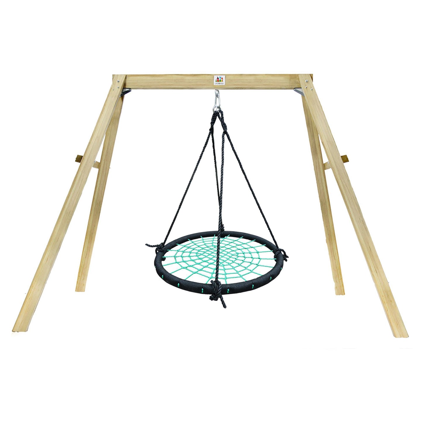 Lifespan Kids Oakley Swing Set with Spidey Web Swing (1.2 mtrs)