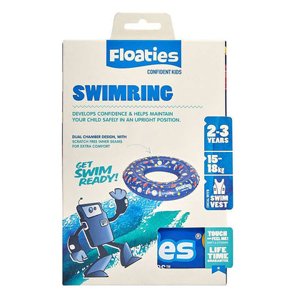 Floaties Swim Ring, Blue (Small)