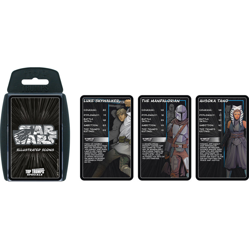 Top Trumps Star Wars Manga Illustrated Card Game