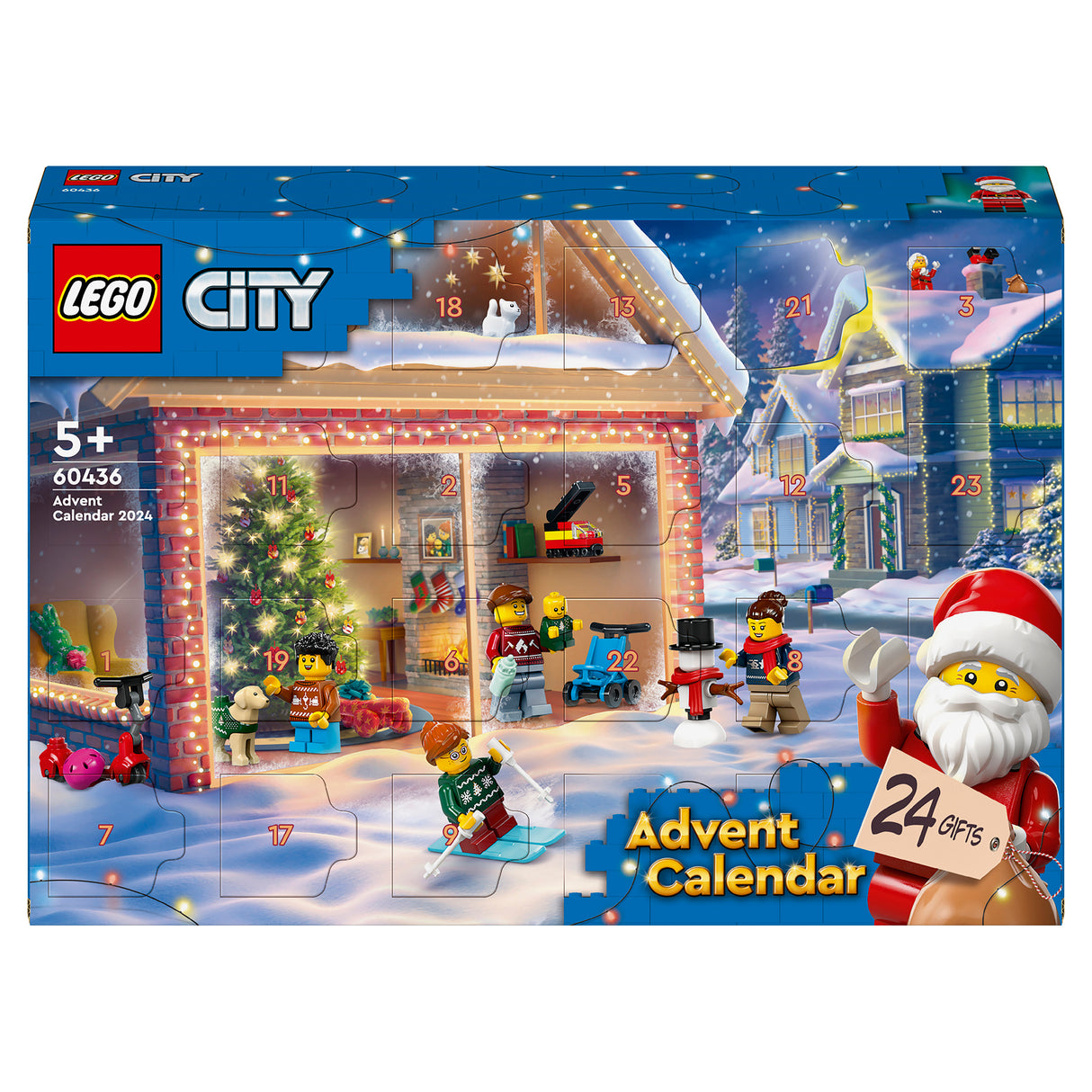 LEGO City Advent Calendar 2024, (195-pieces)