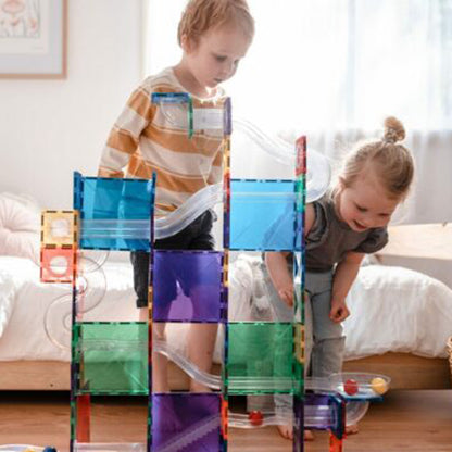 Connetix Rainbow Ball Run Pack 92 pc